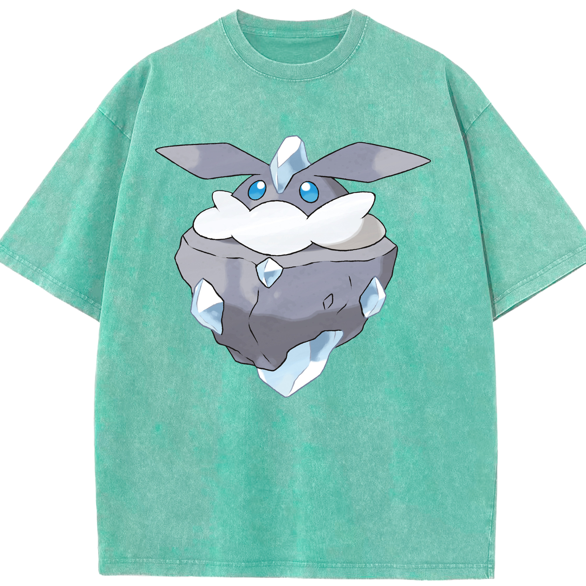 （画像用） ポケットモンスター Pokémon 綿100% ヴィンテージ風 半袖Tシャツ（フロントプリント）